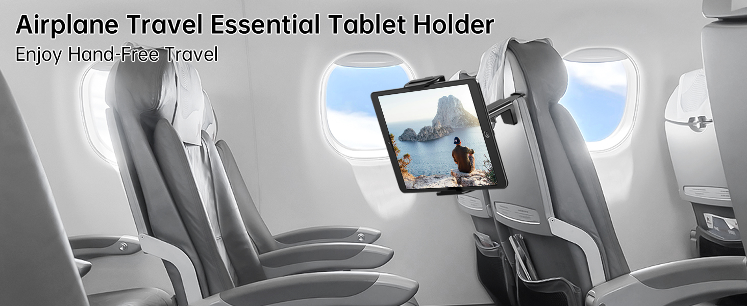 airplane tablet holder