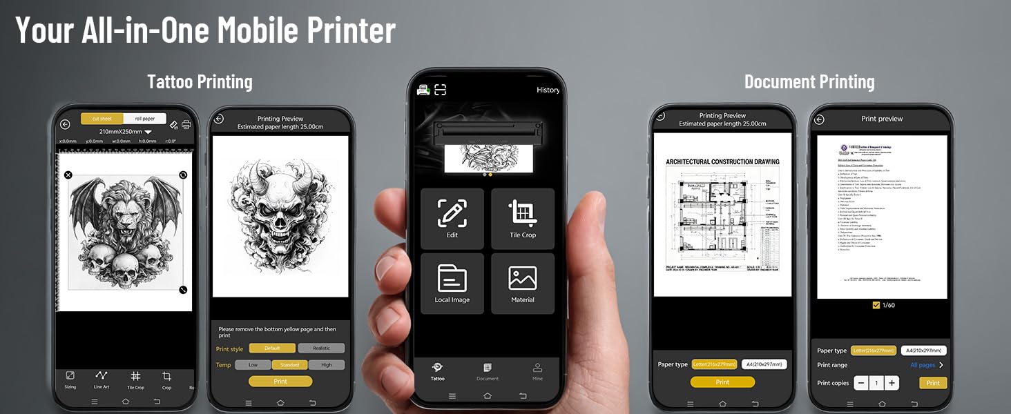 Small Mobile Printer