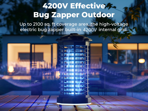 Bug Zapper Outdoor Indoor Waterproof