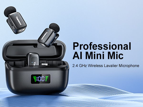 Mini Wireless Lavalier Microphone for iPhone