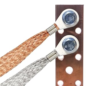 densely woven copper cables