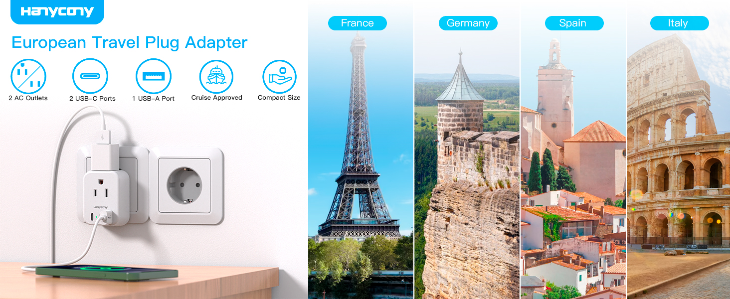 european travel plug adapter