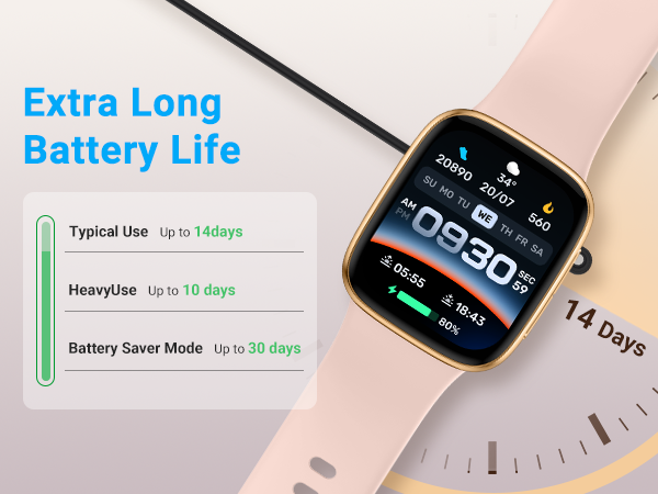 Extra Long Battery Life
