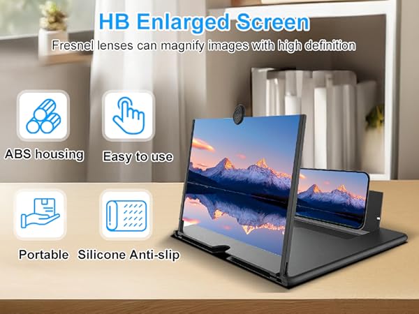 Screen Magnifier for Cell Phone