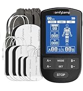 Comfytemp TENS Unit Muscle Stimulator for Pain Relief Therapy, FSA HSA Eligible TENS Machine with...