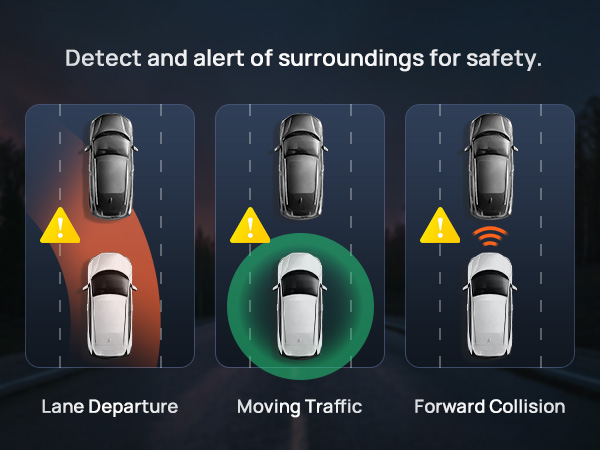 Detect and alert of surroundings for safety