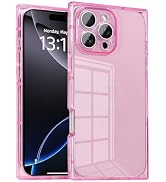 IAIYOXI Rectangle Case Compatible for iPhone 16 Pro Max, 6.9-inch, Full Camera Protection with TP...
