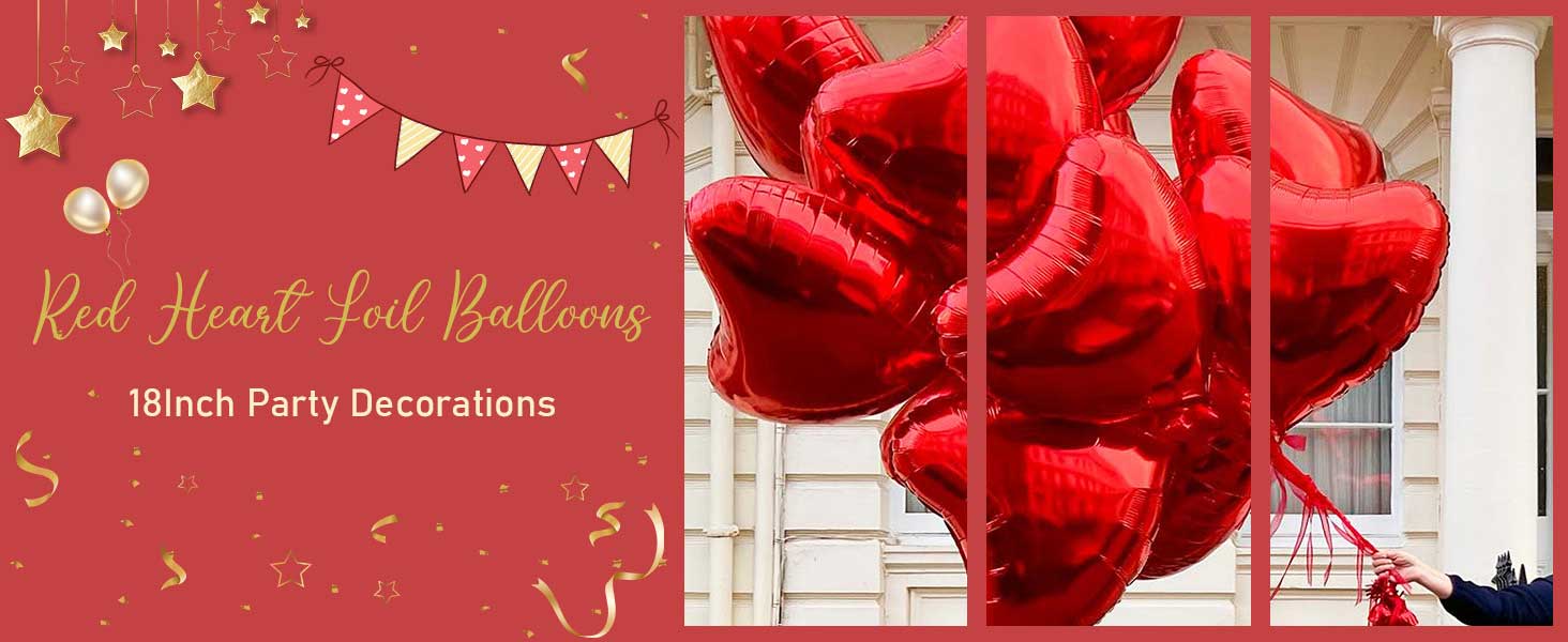 heart balloons