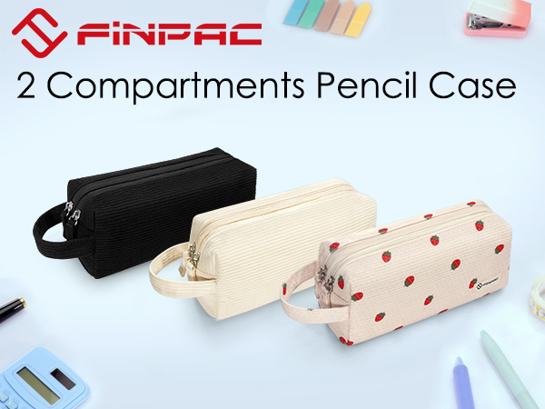 FINPAC Corduroy Pencil Case