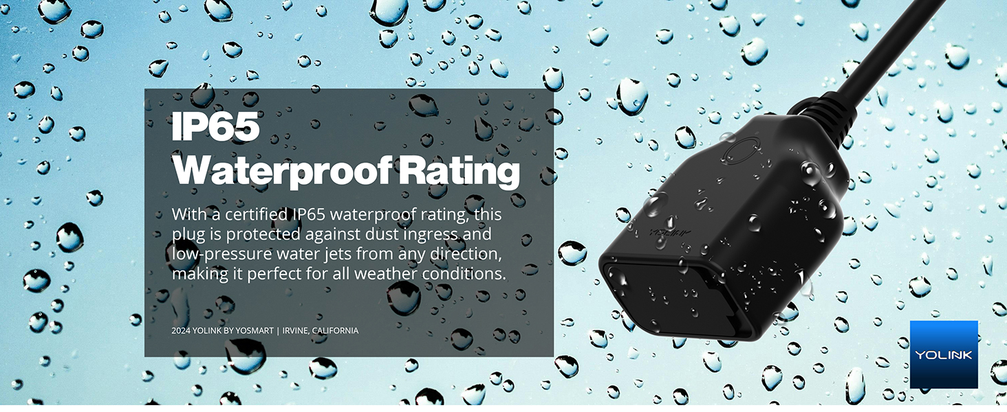 IP65 Waterproof Rating