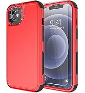 Diverbox for iPhone 12 case [Shockproof] [Dropproof] [Tempered Glass Screen Protector + Camera Le...