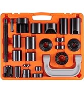 VEVOR Ball Joint Press Kit, 25 pcsTool Kit, C-Press Ball Joint Remove and Install Tools, for Most...