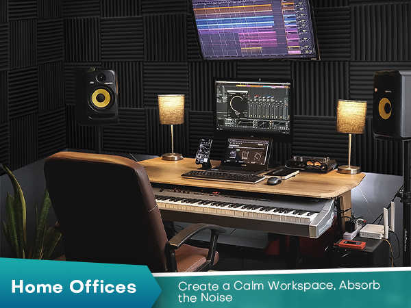 Sound proof foam panels for walls acoustic foam panels acoustic panels sound absorbing