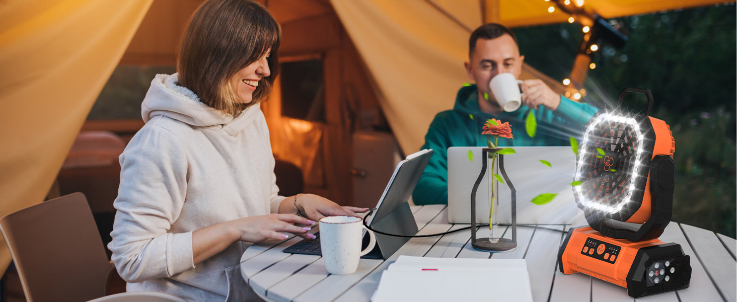 battery powered fan