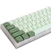 iTastatur Matcha Keycaps PBT Dye-Sublimation XDA Profile English Custom Keycaps 60 Percent ANSI U...