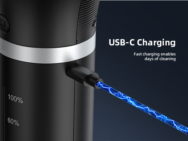 Electric Rechargeable Air Duster for Computer Cleaning