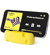 ELETIUO Cheese Cell Phone Holder for Desktop,Cute Silicone Portable Phone Stand for Desktop Decor...
