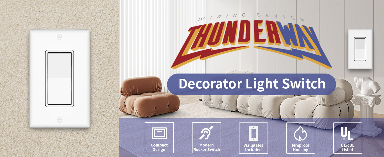 Decorator Light Switch