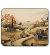 Flodirise Countryside Scene Pattern, Gaming Pad for Mouse Travel Mouse Pad Personalized Mouse Pad...