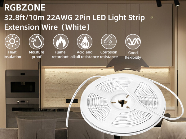 2pin led extension wire
