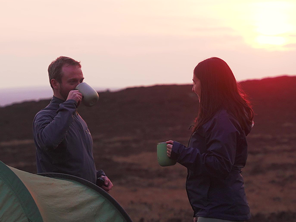 coffee mug with lid and handle