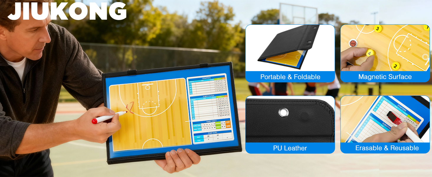 Magnetic Basketball Coaching Board
