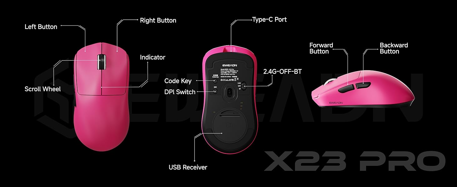 wireless gaming mouse