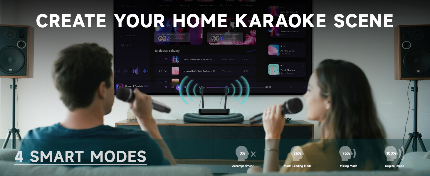 wireless microphones wireless microphone system karoake machine portable karaoke machine