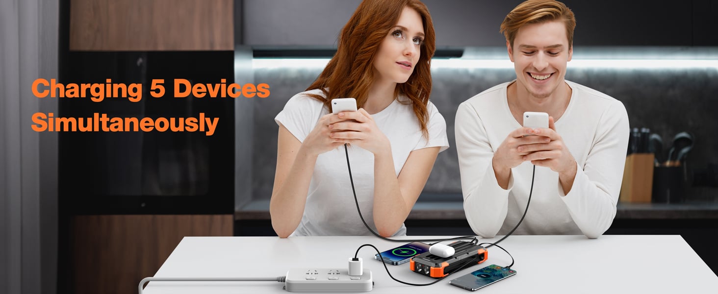 charge 5 devices at once