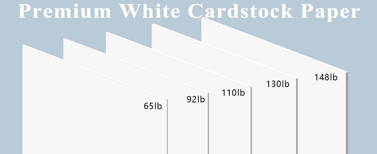 Premium White Cardstock