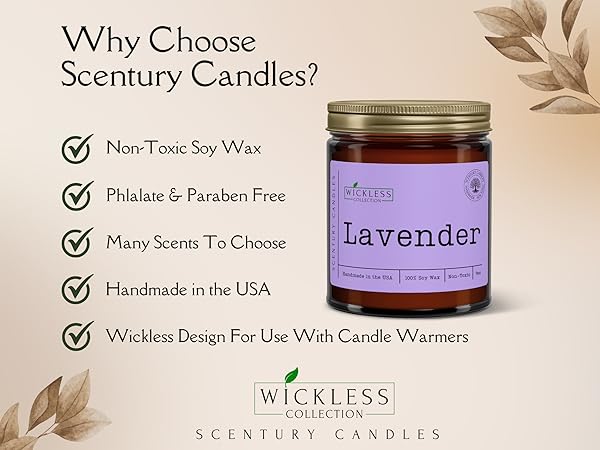 scented soy candles for candle warmer lamps