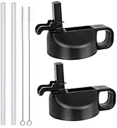 SYACOT Straw Lid fit Hydro Flask Wide Mouth Water Bottle and Most Sports Water Bottles from 12 oz...