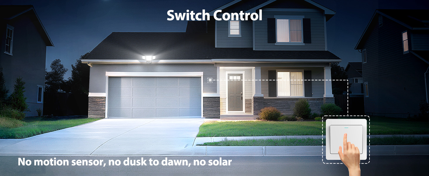 Switch Control Flood Light