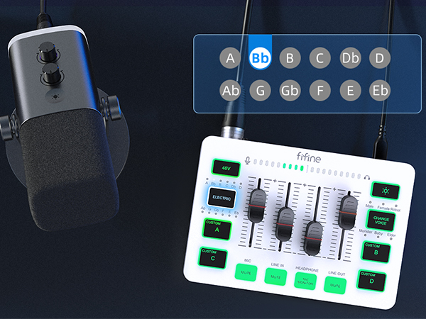 audio mixer for streaming