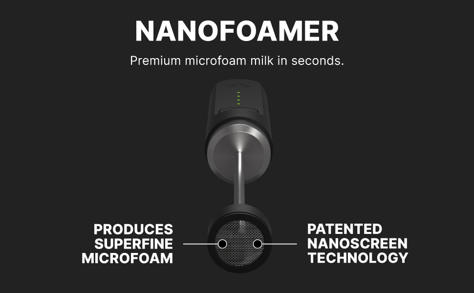 subminimal nanofoamer premium microfoam