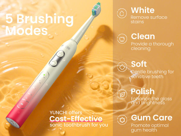 5 Brushing Modes