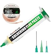 Kaisiking Solder Flux Solder Wick for Electronics Soldering, No Clean Soldering Flux for PCB, SMD...