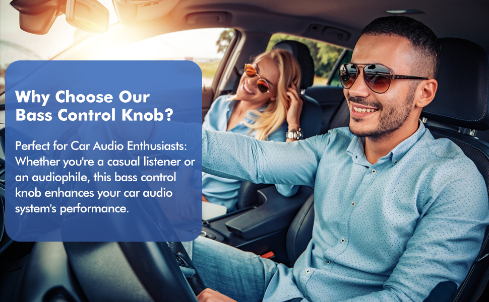 audio bass control knob