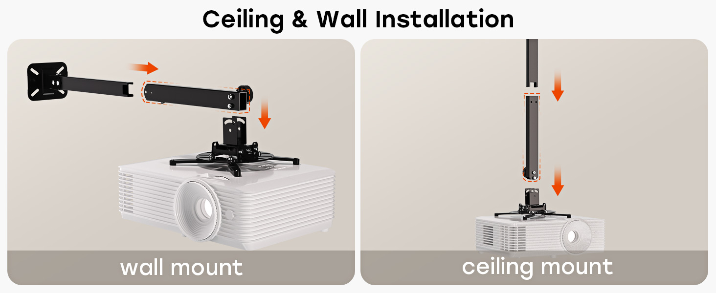 different installtion methods