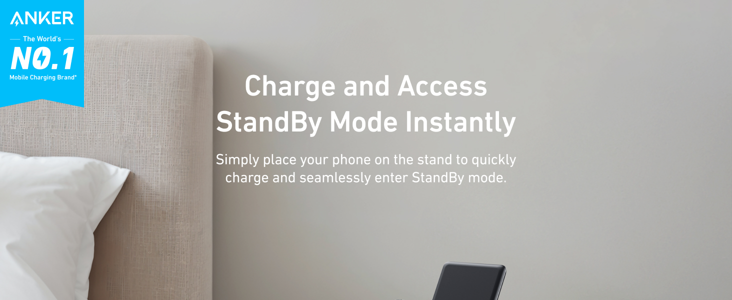 charge and access standby mode instantly