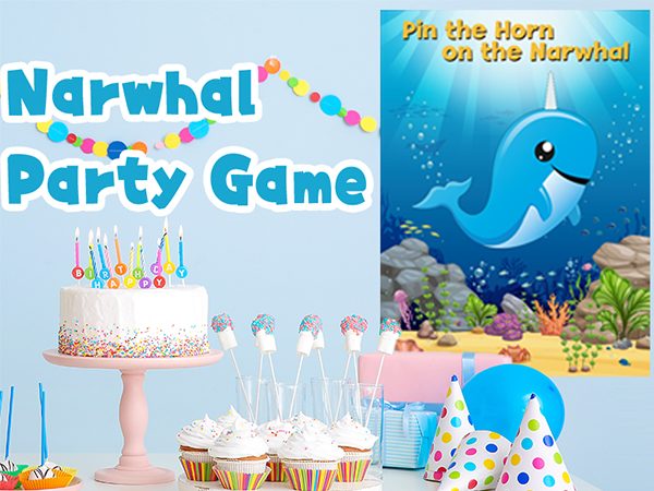 Pin The Horn on The Narwhal