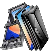 JDHDL 3 Pack for iPhone 16 Pro Max Privacy Screen Protector Film (NOT Glass), Anti-Spy Flexible P...