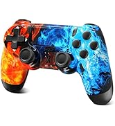 Puiseno Wireless Controller for PS-4, Dual Vibration Game Joystick/Motion Sensing/Touchpad/Speake...