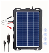 12v solar battery charger waterproof