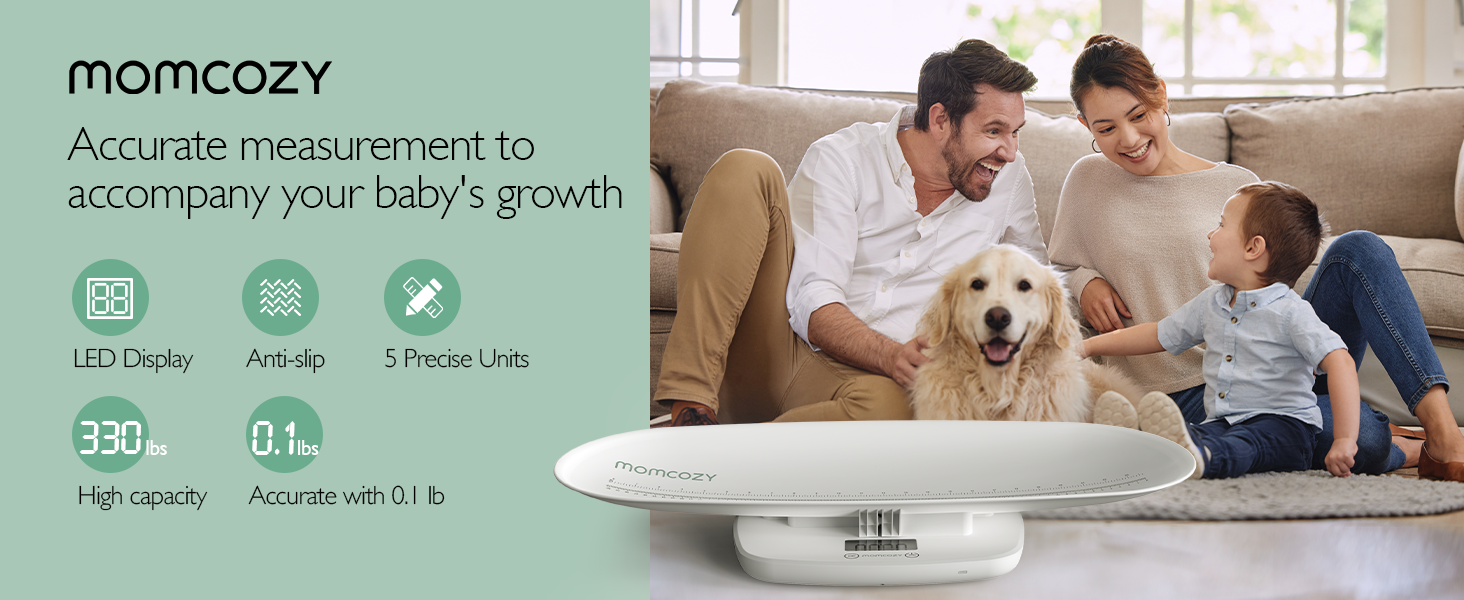 Momcozy Baby Scale for Toddler, Children, Pet, Adult