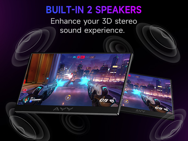 AYY portable monitor for laptop