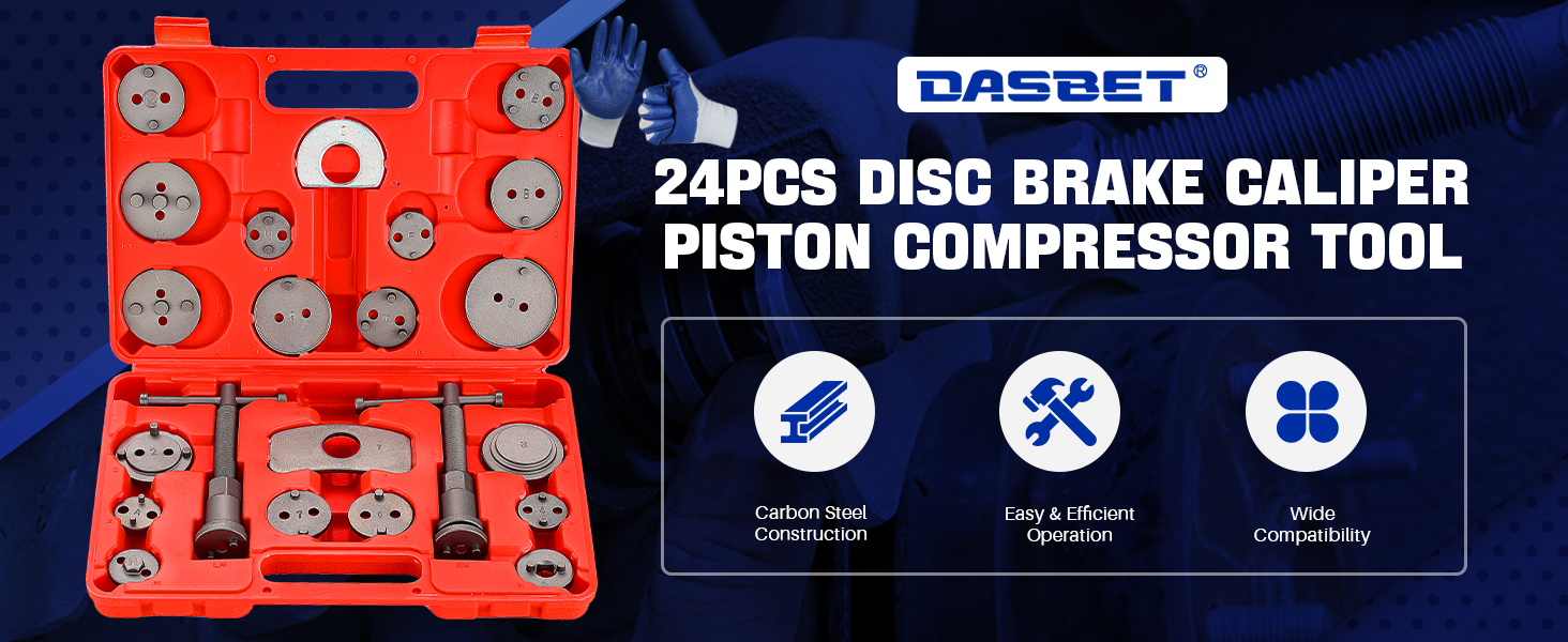 24pcs Brake Caliper Tool