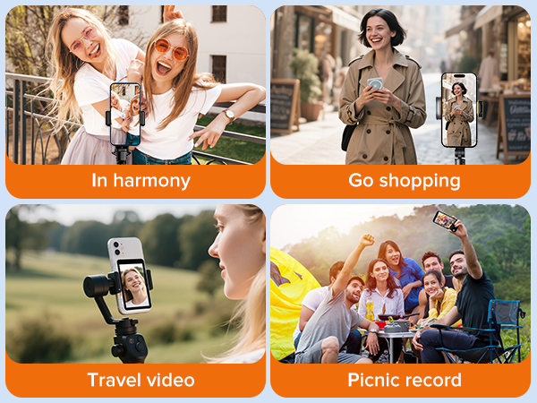 Magnetic Phone Vlog Selfie Monitor Screen