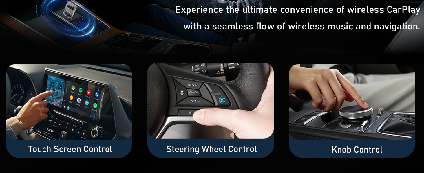 wired to wireless carplay adapter