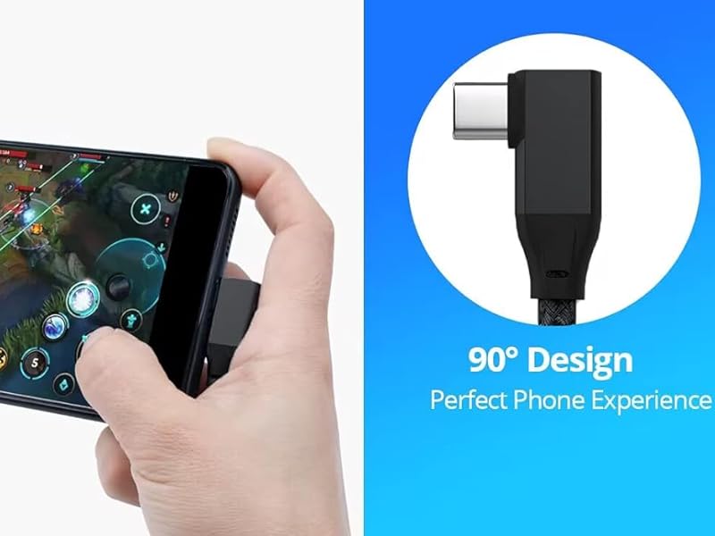 90 degree design right angle angled l shape Short USB C 3.2 Gen 2X2 20Gbps